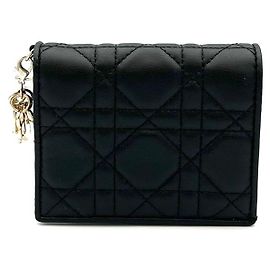 Dior My Gardenia Mini Wallet Brown