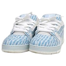 Louis Vuitton Sneakers Trainer Monogram Blu Blu
