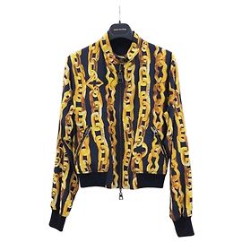 Louis Vuitton Chain Print Bomber Monogram Jacket Multiple colors