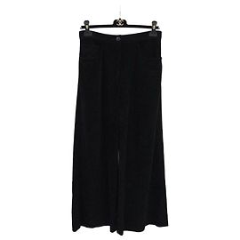 Pantalones de pana Chanel Marrones Castaño
