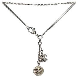 Chanel Ball Armband Silber Metall Silber