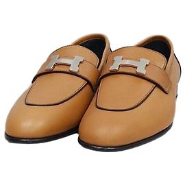 Hermès Natturel Loafer Silver Silber