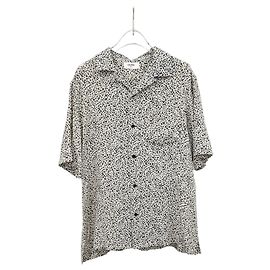 Céline Camisa de manga corta de seda con estampado hawaiano Multicolor