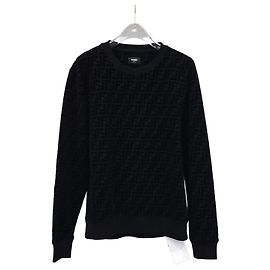 Fendi Sudadera de terciopelo Monogram Multicolor