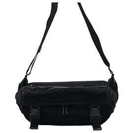 Autre Marque Borsa Crossbody Silk Tech Marrone
