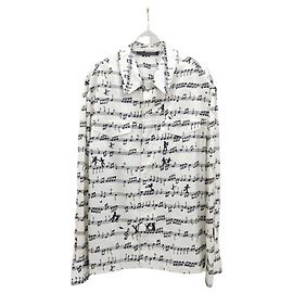 Louis Vuitton Camisa de seda militar Verde