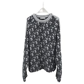 Dior Pull en maille jacquard Oblique Vert