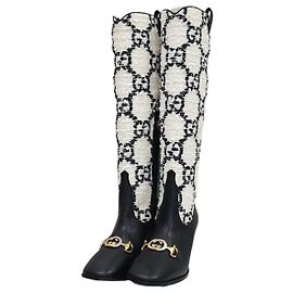 Gucci Botas largas Jumi Tweed Multicolor