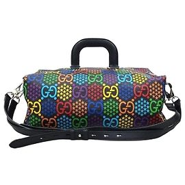 Gucci Sac Duffel Tote Psychédélique Vert