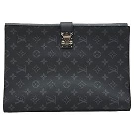 Louis Vuitton Clutch Porta Documenti e Tablet Monogram Eclipse Multicolore