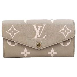 Louis Vuitton Monogram Sarah Wallet Long Bi-Color Multiple colors