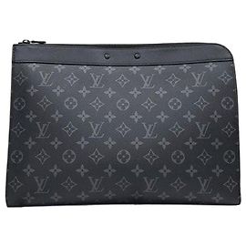 Louis Vuitton Pochette Jour GM Monogram Eclipse Clutch Mehrfarben