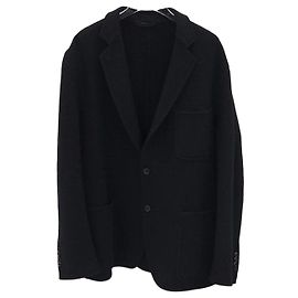 Hermès Schwarze Kaschmirjacke Schwarz
