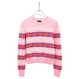 Chanel Pull en maille rose en cachemire Rose