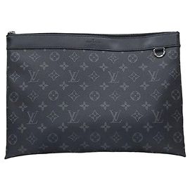 Louis Vuitton Monogram Eclipse Pochette Apollo GM Clutch Bag Multiple colors