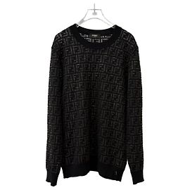 Fendi Strickware mit FF-Logo-Monogramm Schwarz