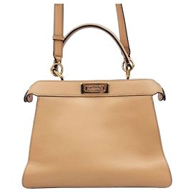 Fendi Bolsa Peekaboo SEE Medium Verde