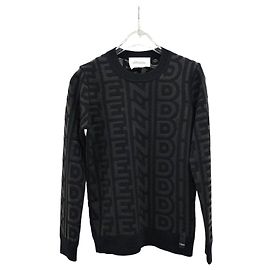 Fendi Logo Roma Pullover Knit Green