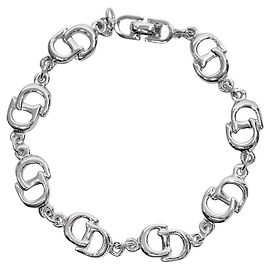Bracciale Dior in metallo argentato Argento