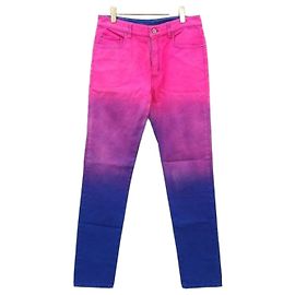 Louis Vuitton Gradient Denim Pants Blue Blue