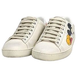 Gucci Baskets Disney Mickey Mouse Vert