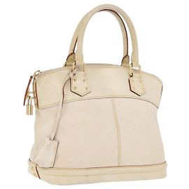 Louis Vuitton Suhali Lockit Leather PM Weiß