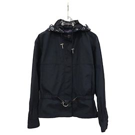 Louis Vuitton Veste coupe-vent courte à capuche monogramme Multicolore