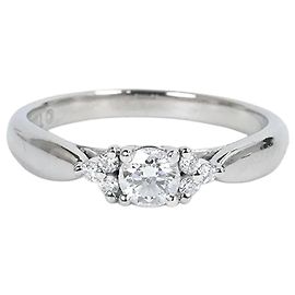 Tiffany & Co Harmony Ehering Größe Platinum Diamond Silber