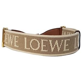 Loewe Anagram Jacquard Strap Brown