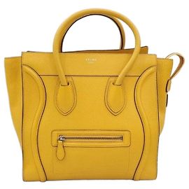 Céline Mini mala Tote Luggage Marrom
