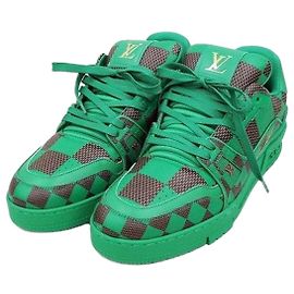 Louis Vuitton Pharrell LV Trainer Damier Pop Collection Sneaker Braun