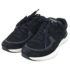 Sapatilhas de ténis em mesh Chanel Multicor