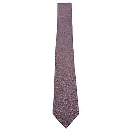 Hermès Chandal Pattern Tie Leather Multiple colors