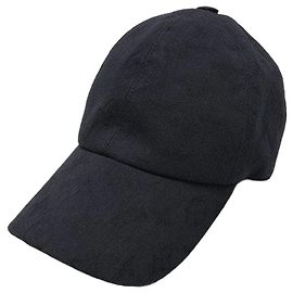 Louis Vuitton Essential Cap aus schwarzem Monogramm-Denim Schwarz