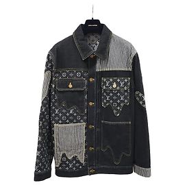 Louis Vuitton Nigo Monogram Crazy Denim Workwear Jacket Multiple colors