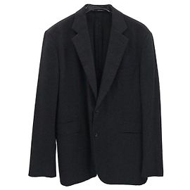 Hermès Black Cashmere Blazer Jacket Black