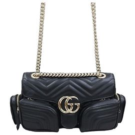 Gucci Borsa a tracolla GG Marmont Multi Pocket Small Multicolore