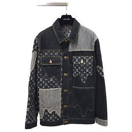Louis Vuitton Nigo Monogram Crazy Denim Workwear Jacket Multiple colors