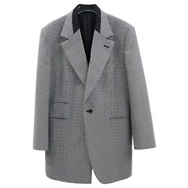 Louis Vuitton Oversized Blazer mit Karomuster Grün