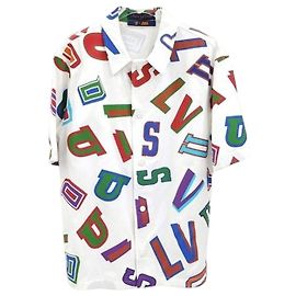 Louis Vuitton NBA Basketball Letters Überhemd Grün