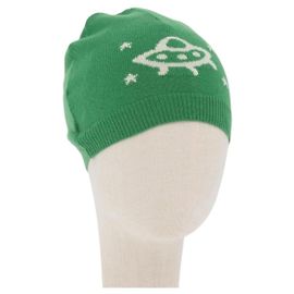 Gorro Gucci Alien Intarsia Small Verde