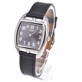 Hermès Hermes Cape Cod Quartz Stainless Steel and Leather 29 Andere