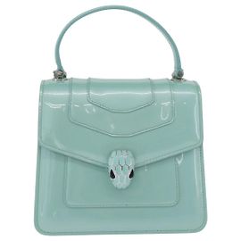 Bulgari Bvlgari Serpenti Forever Top Handle Patent Small Vert
