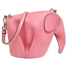 Loewe Elephant Leather Mini Rosa