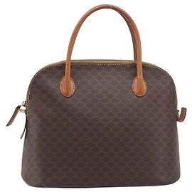 Sac à main vintage Celine Toile Céline Small Marron