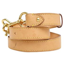 Louis Vuitton Shoulder Strap Leather 25mm Brown