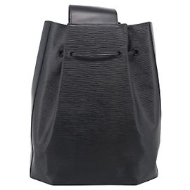Louis Vuitton Mochila Drawstring Epi Leather Negro
