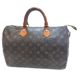 Louis Vuitton Speedy 35 Monogram Handtasche Braun Monogramm