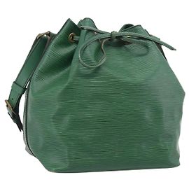 Louis Vuitton Petit Noe Epi Leather Medium Verde