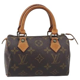Louis Vuitton Speedy Mini HL Monogram Canvas Marrone